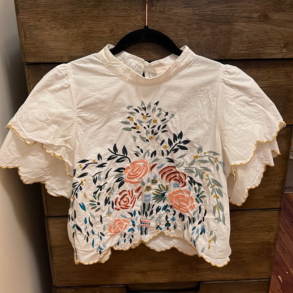 Embroidered blouse